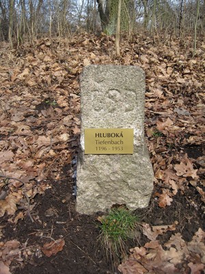 Hluboká (Tiefenbach) - 1196 - 1953
