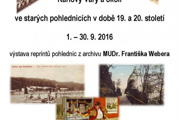 Karlovy Vary a okolí ve starých pohlednicích v době 19. a 20. století