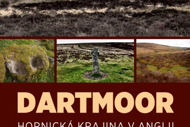Hornická krajina Dartmoor v Anglii