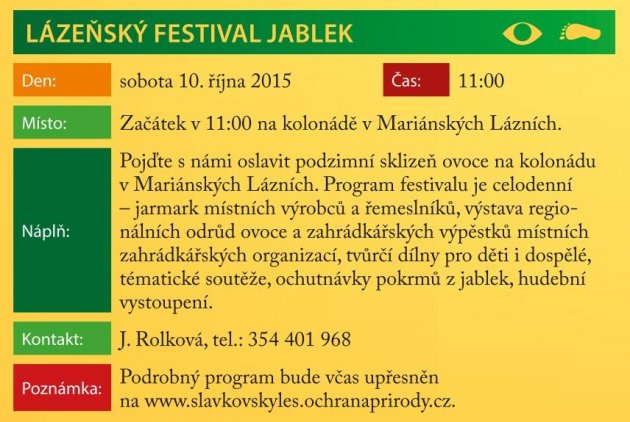 Lázeňský festival jablek
