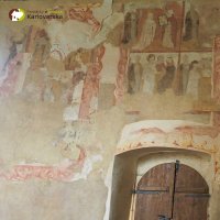 Malby a fresky lze zachránit i z demolovaných domů | Bor, kostel sv. Máří Magdalény