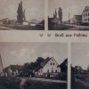 Veselov (Passnau) | ves Veselov (Passnau) u Žlutic na historické pohlednici z doby před rokem 1945