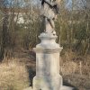 Stružná - socha sv. Jana Nepomuckého | renovovaná socha sv. Jana Nepomuckého - březen 2020