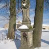 Semtěš - socha Panny Marie | zchátralá socha Panny Marie v Semtěši - leden 2010