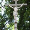 Týniště - železný kříž | plastika Ukřižovaného Ježíše Krista - červen 2011