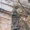 Sedlec - sloup se sochou Panny Marie | socha Panny Marie (Immaculata) - říjen 2009