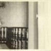 Štědrá - zámek | zábradlí schodiště v prvním patře v době před rokem 1945