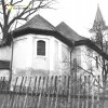 Palič - kostel sv. Anny | závěr zchátralého kostela sv. Anny od severovýchodu na fotografii z roku 1966