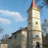 Palič - kostel sv. Anny | hlavní západní průčelí kostela - duben 2017