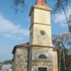 Palič - kostel sv. Anny | kostel sv. Anny od západu - duben 2017