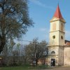 Palič - kostel sv. Anny | kostel sv. Anny v Paliči od jihozápadu po částečné rekonstrukci - duben 2017