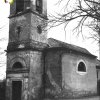 Palič - kostel sv. Anny | vstupní průčelí zchátralého kostela sv. Anny v Paliči na fotografii z roku 1966