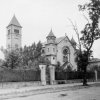 Cheb - kostel Nalezení sv. Kříže | klášterní kostel Nalezení sv. Kříže v Chebu v roce 1946