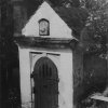 Žlutice - kaple Panny Marie | kaple Panny Marie na historické fotografii z doby po roce 1935