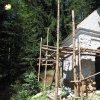 Žlutice - kaple Panny Marie | barokní kaple Panny Marie na vrchu Bellhübel během rekonstrukce - srpen 2016