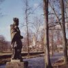 Ostrov - socha sv. Jana Nepomuckého | socha sv. Jana Nepomuckého - březen 2001