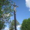 Vrbice - Obecní kříž | plastika Ukřižovaného Krista - květen 2012