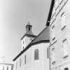 Abertamy - kostel Čtrnácti sv. pomocníků | kostel v Abertamech v roce 1983