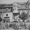 Bochov - pomník Josefa II. | pomník Josefa II. na počátku 20. století