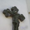 Bochov - kamenný kříž | plastika Ukřižovaného Krista - březen 2011