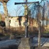 Německý Chloumek - Balnský kříž | obnovený Balnský kříž - březen 2017