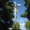 Chyše - železný kříž | železný kříž po renovaci - červen 2012
