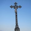 Podštěly - Seeligův kříž | bohatě zdoběný litý kříž - duben 2011