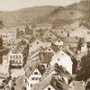 Karlovy Vary - kolonáda Nového pramene | kolonáda Nového pramene nad říčkou Teplou v roce 1867