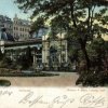 Karlovy Vary - Blanenský pavilon | Blanenský pavilon na kolorované pohlednici z roku 1904
