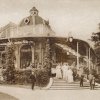 Karlovy Vary - Blanenský pavilon | areál hudebního pavilonu a restaurace před rokem 1918