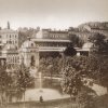 Karlovy Vary - Blanenský pavilon | Městský park s Blanenským pavilonem před rokem 1910