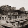 Karlovy Vary - Mlýnská kolonáda | Mlýnská kolonáda na historické fotografii z roku 1897