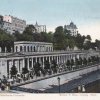 Karlovy Vary - Mlýnská kolonáda | Mlýnská kolonáda na kolorované pohlednici z roku 1903