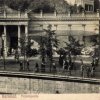 Karlovy Vary - Mlýnská kolonáda | pavilon Skalního pramene na pohlednici z roku 1905