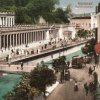Karlovy Vary - Mlýnská kolonáda | Mlýnská kolonáda na pohlednici z doby před rokem 1914