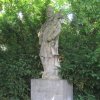 Chyše - socha sv. Jana Nepomuckého | socha sv. Jana Nepomuckého - červen 2012