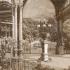Karlovy Vary - Sadová kolonáda | jihozápadní pavilon kolonády na počátku 20. století
