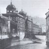 Karlovy Vary - litinová Vřídelní kolonáda | litinová Vřídelní kolonáda na snímku z doby před rokem 1900