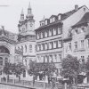 Karlovy Vary - litinová Vřídelní kolonáda | litinová Vřídelní kolonáda na snímku z doby kolem roku 1900