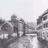 Karlovy Vary - litinová Vřídelní kolonáda | Vřídelní kolonáda Fellnera a Helmera v době kolem roku 1880