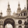 Karlovy Vary - litinová Vřídelní kolonáda | průchod v době před rokem 1939