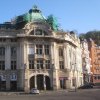 Karlovy Vary - městská spořitelna | secesní budova bývalé městské spořitelny - říjen 2011