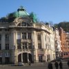 Karlovy Vary - městská spořitelna | secesní budova bývalé městské spořitelny - říjen 2011
