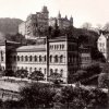 Karlovy Vary - Lázeňský dům (Lázně III) | Lázeňský dům (Kurhaus) na historické fotografii z roku 1897