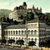 Karlovy Vary - Lázeňský dům (Lázně III) | Lázeňský dům na kolorované pohlednici z počátku 20. století