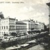 Karlovy Vary - Lázeňský dům (Lázně III) | Lázeňský dům na historické pohlednici z počátku 20. století