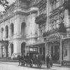 Karlovy Vary - Městské divadlo | Městské divadlo na historické fotografii patrně z roku 1911