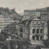 Karlovy Vary - Městské divadlo | budova Městského divadla na historické fotografii z roku 1934