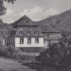 Karlovy Vary - Poštovní dvůr | Poštovní dvůr na historické pohlednici z roku 1935