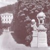 Karlovy Vary - Parkhotel Richmond | dekorativní brána Parkhotelu Richmond před rokem 1945
